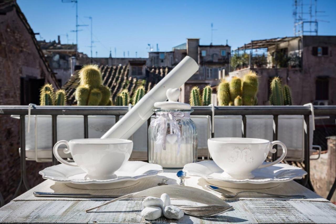 Bbhomerome - Campo Dei Fiori Balcony View Penthouse Exterior foto